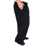 Plus size 8XL middle-aged men's summer thin elastic band high waist cotton casual trousers Dad oversize 7XL 6XL 5XL 4XL