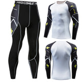 men's thermal underwear male apparel sets autumn winter warm clothe riding suit quick drying thermo underwear men clothing