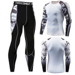 men's thermal underwear male apparel sets autumn winter warm clothe riding suit quick drying thermo underwear men clothing